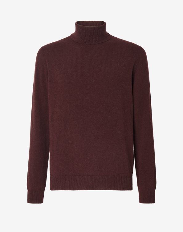 J6HDZ153 Βουργουνδία άνδρες είδη ένδυσης Corneliani αγνό ζιβάγκο από κασμίρ