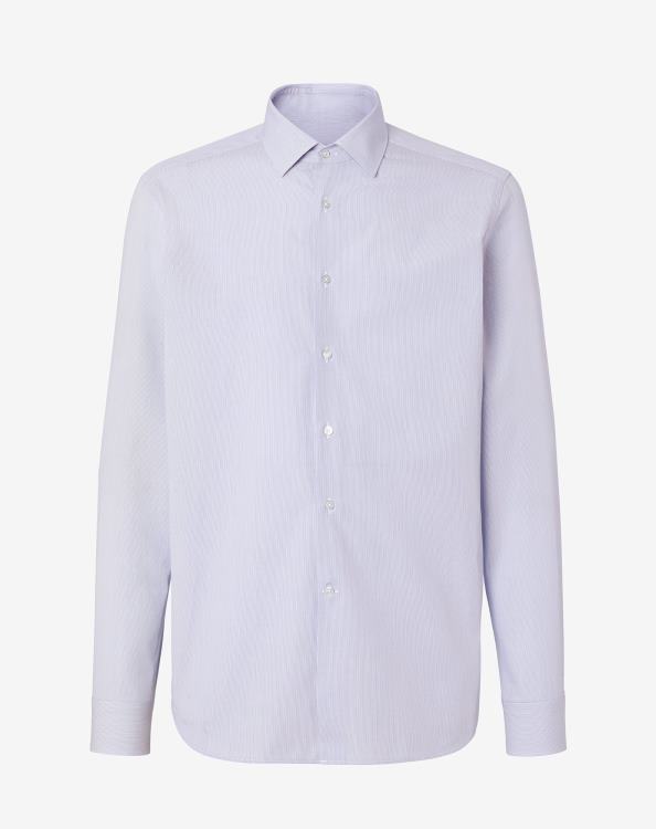 J6HDZ176 πασχαλιά άνδρες είδη ένδυσης Corneliani Βαμβακερό πουκάμισο ποπλίνα με μικρορίγες