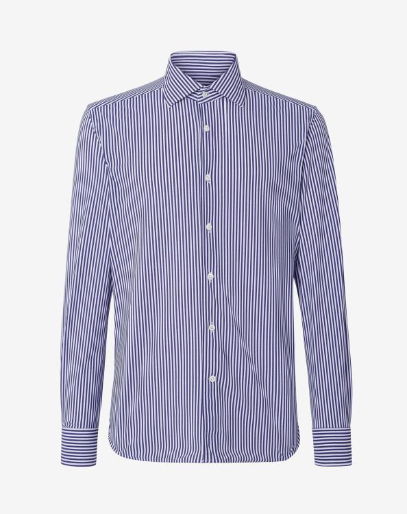 J6HDZ219 σκούρο μπλε άνδρες είδη ένδυσης Corneliani πουκάμισο traveltech